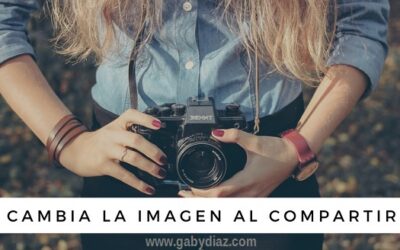 ¡Se cambió la imagen al compartir mi post!