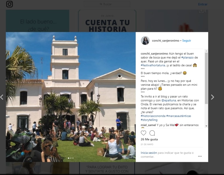 storytelling en instagram