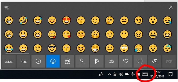 Teclado emoji para windows